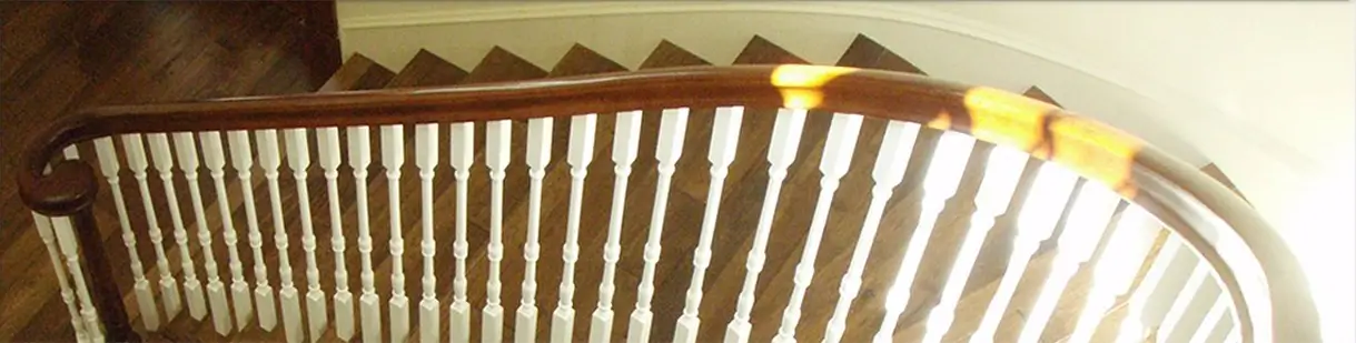 Curved Oak Staircase