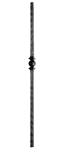 Square Iron Newel