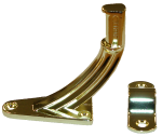 Polished Brass Heavy Duty Wall Bracket